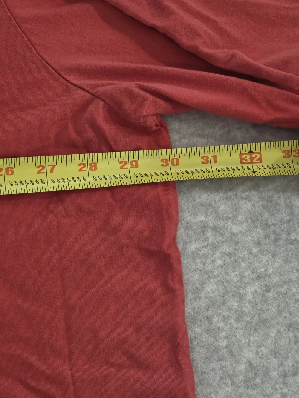 Polo by Ralph Lauren Men's Red Hooded Long-Sleeve Tee